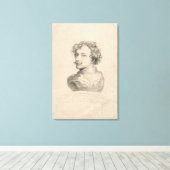 Toile Autoportrait (Insitu (Plancher de Bois))