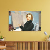 Toile Autoportrait, 1822 (Insitu(Salon))