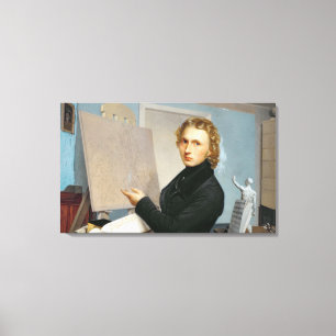 Toile Autoportrait, 1822