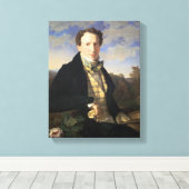 Toile Autoportrait, 1828 (Insitu (Plancher de Bois))