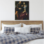 Toile Autoportrait avec Isabella Brandt (Insitu(Chambre))