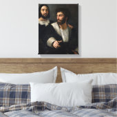 Toile Autoportrait avec un ami (Insitu(Chambre))