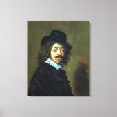 Toile Autoportrait de Frans Hals (Recto)