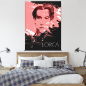 Toile Autoportrait de Garcia Lorca (Insitu(Chambre))