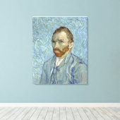 Toile Autoportrait de Vincent van Gogh (Insitu (Plancher de Bois))