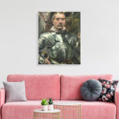 Toile Autoportrait en armure, 1914 (Insitu(Salon))