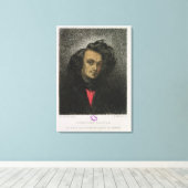 Toile Autoportrait, habillé pour 'Hernani' (Insitu (Plancher de Bois))