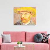 Toile Autoportrait impressionniste de Vincent Van Gogh (Insitu(Salon))