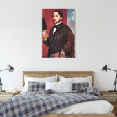 Toile Autoportrait, par Edgar Degas, (Insitu(Chambre))