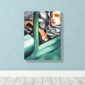 Toile Autoportrait | Tamara De Lempicka | (Insitu (Plancher de Bois))