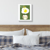 Toile Autour du régime en 30 œufs (Insitu(Chambre))