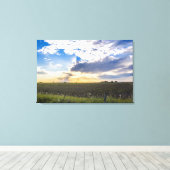 Toile Autre coucher de soleil (Insitu (Plancher de Bois))