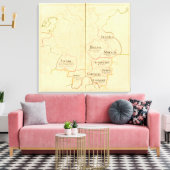 Toile Autriche et République tchèque (Insitu(Salon))