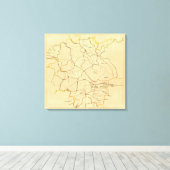 Toile Autriche et République tchèque 2 (Insitu (Plancher de Bois))