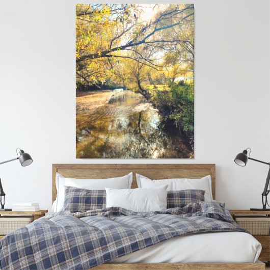 Toile Autumn by the river (Insitu(Chambre))