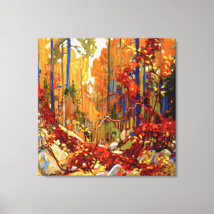 Toile Autumn Garland, art de Tom Thomson,