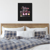 Toile Autumn leaves, fall, goodbye, poem. Calligraphy (Insitu(Chambre))