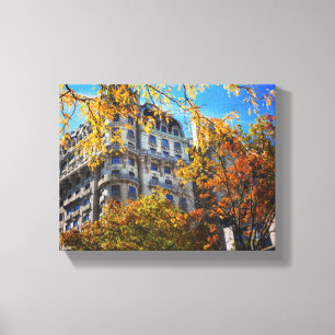 Toile Autumn quitte New York NYC Architecture Building
