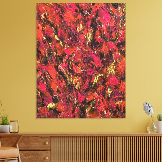 Toile "Autumn Rains", fractal, abstract, psychedelic (Insitu(Salon))