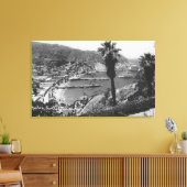 Toile Avalon, CA Père Noël Catalina Island Vue du port (Insitu(Salon))