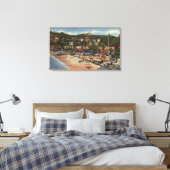 Toile Avalon Vue sur Crescent Ave. & Plage (Insitu(Chambre))