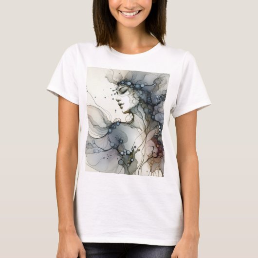 Toile avec moteur : T-shirt de l'Art Portable pour (Devant)