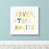 Toile Aventure Attend (Insitu (Plancher de Bois))