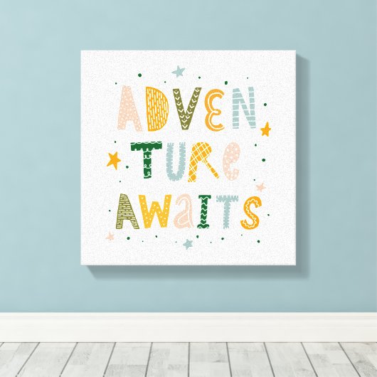 Toile Aventure Attend (Insitu (Plancher de Bois))