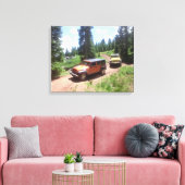 Toile aventure Jeep rubicon moutain (Insitu(Salon))