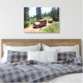Toile aventure Jeep rubicon moutain (Insitu(Chambre))