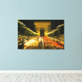 Toile Avenue des Champs-Elysees, Arc de Triomphe, (Insitu (Plancher de Bois))
