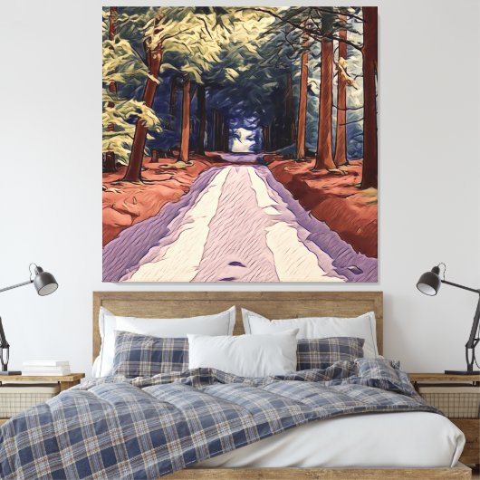 Toile Avenue, Trees, Path (Insitu(Chambre))