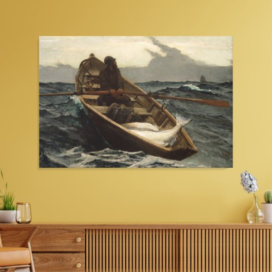 Toile Avertissement sur le brouillard (Insitu(Salon))