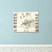 Toile Aves, Oiseaux (Insitu (Plancher de Bois))