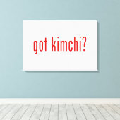 Toile avez-vous du kimchi? (Insitu (Plancher de Bois))