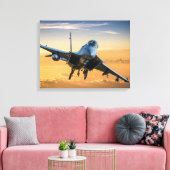 Toile Avion de combat (Insitu(Salon))