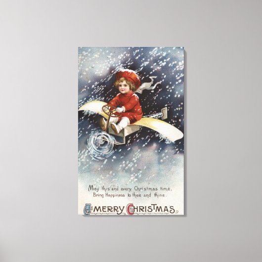 Toile Avion de maquette de vol (Recto)