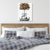 Toile Avion papillon (Insitu(Chambre))