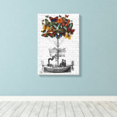 Toile Avion papillon (Insitu (Plancher de Bois))
