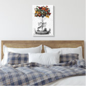 Toile Avion papillon (Insitu(Chambre))