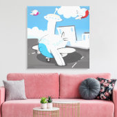 Toile Avions de jouets (Insitu(Salon))