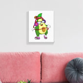 Toile Avocado à musique avec casque (Insitu(Salon))