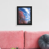 Toile Avril Ciel avec Philippiens 4:4 (Insitu(Salon))