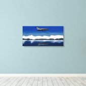 Toile Avro Vulcan puissance reflétée (Insitu (Plancher de Bois))