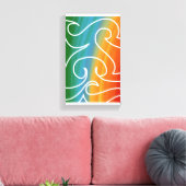 Toile Awesome abstract art by RRW 2026 #2 (Insitu(Salon))