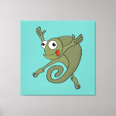 Toile Awesome Chameleon (Recto)