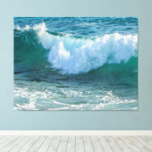 Toile Awesome Wave mer mer mer mer mer océan (Insitu (Plancher de Bois))