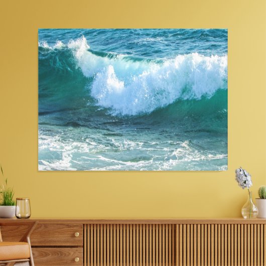 Toile Awesome Wave mer mer mer mer mer océan (Insitu(Salon))