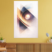 Toile Axe céleste (Insitu(Salon))