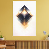 Toile Axe Lumineux (Insitu(Salon))